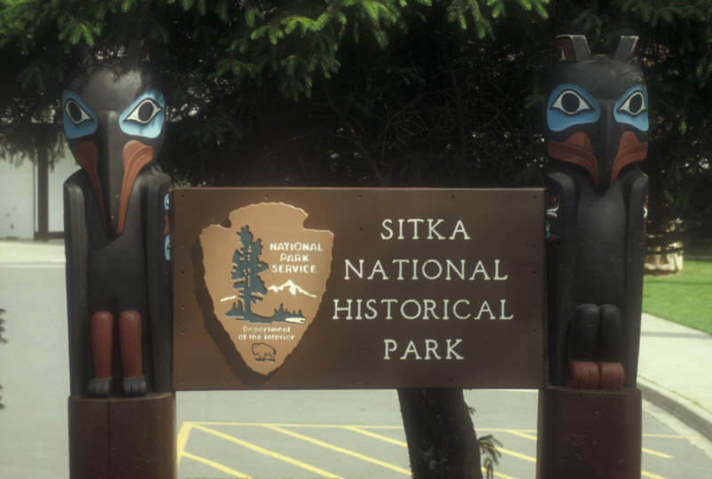 ak-20-02 Sitka National Park sign